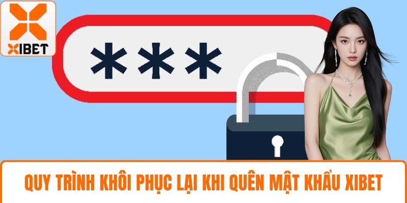 Quy trình khôi phục lại khi quên mật khẩu XIBET